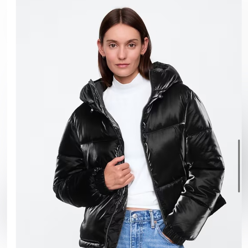 NWT Gap Factory Relaxed Short Puffer Jacket